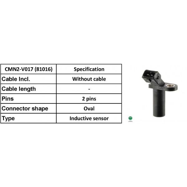 CRANK ANGLE SENSOR TRANSIT 03-14 image