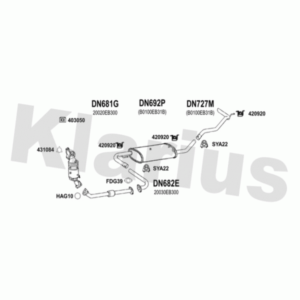 Klarius Exhaust System image
