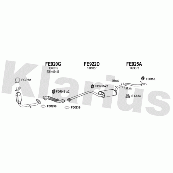 Klarius Exhaust System image