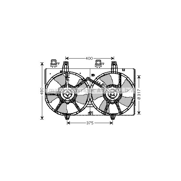 CLG FAN NISS MAXIMA QX 02-03 image