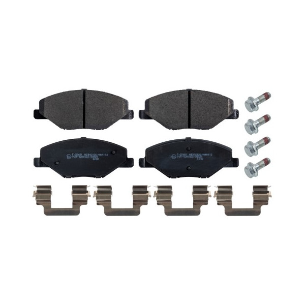 BRK PAD SET FT SEAT SKODA VW 06-28 image