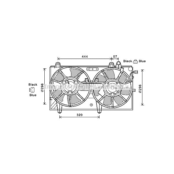 CLG FAN MAZD RX8 RENESIS SE17 03-10 image