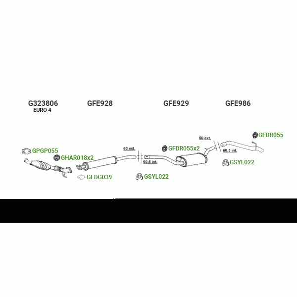 GT Exhausts Exhaust System image