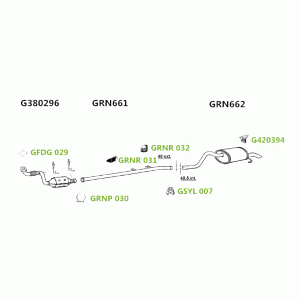 GT Exhausts Exhaust System image