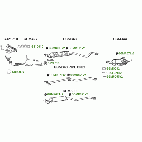 GT Exhausts Exhaust System image