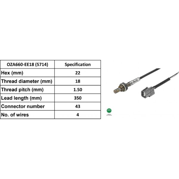 LAMBDA SENSOR CIVIC 91-01 image