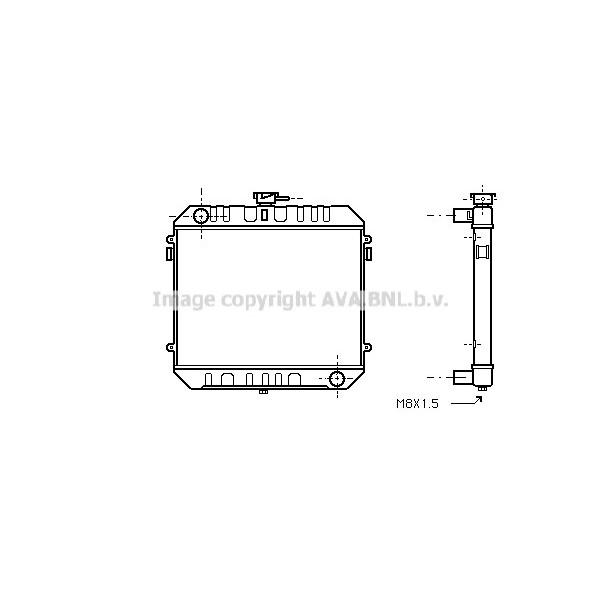 RAD VAUXHALL MANTA 82-86 image
