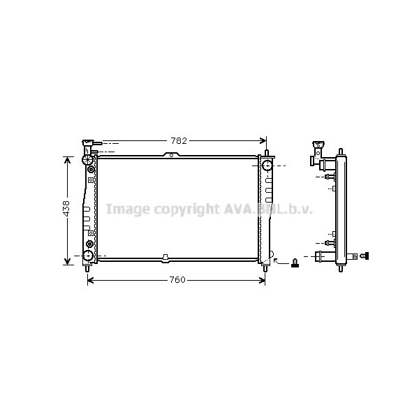 RAD KIA SEDONA 99-01 image