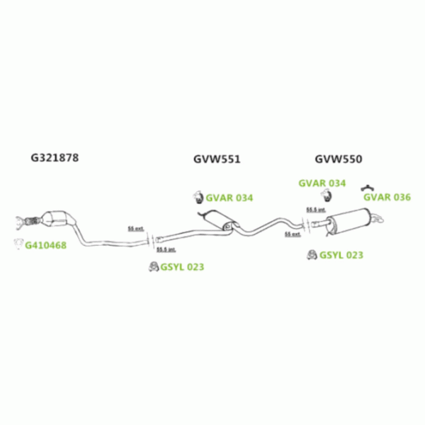 GT Exhausts Exhaust System image