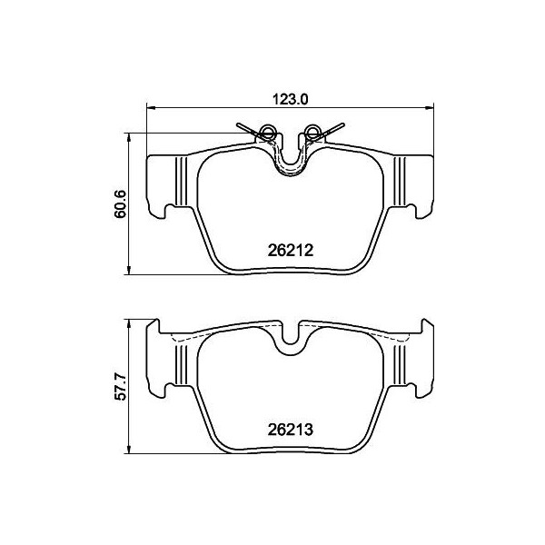 Brake Pad Set - Disc Brake BMW Mini 18-24 image
