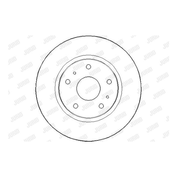 Jurid Brake Disc (Front) image