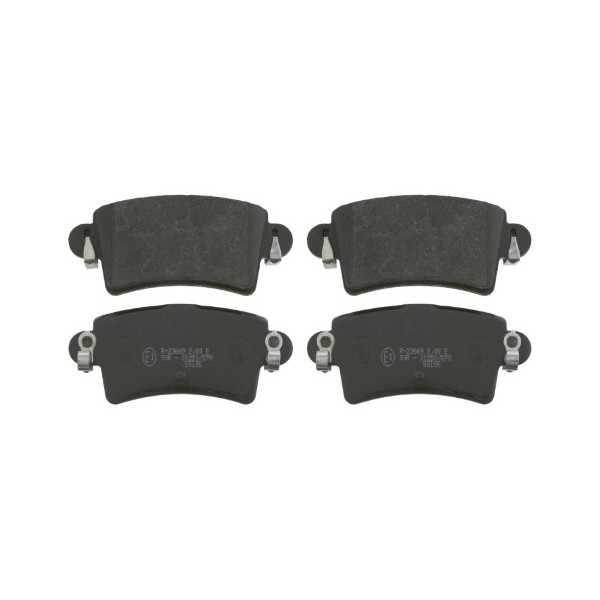 Brake Pad Set - Disc Brake Nissan Renault Vauxhall 97-11 image