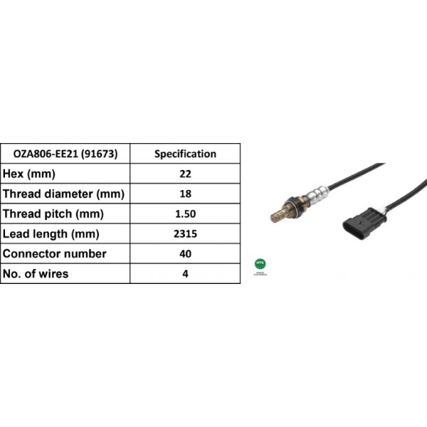 LAMBDA SENSOR ALFA 147 00-06 image