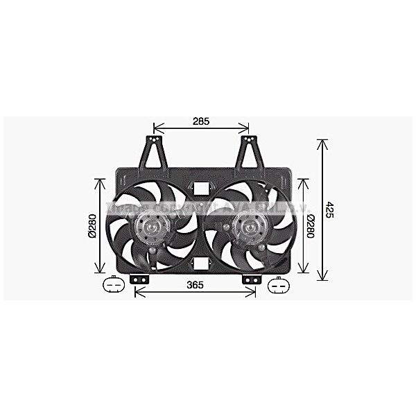 CLG FAN SPIDER 20 I 95-05 image