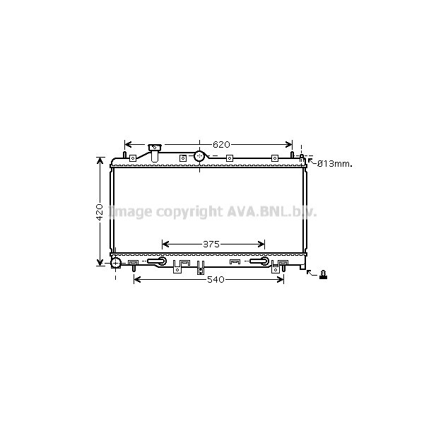 RADIATOR SUBR LEGACY 05-10 image