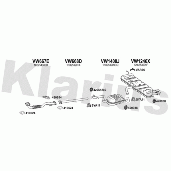 Klarius Exhaust System image