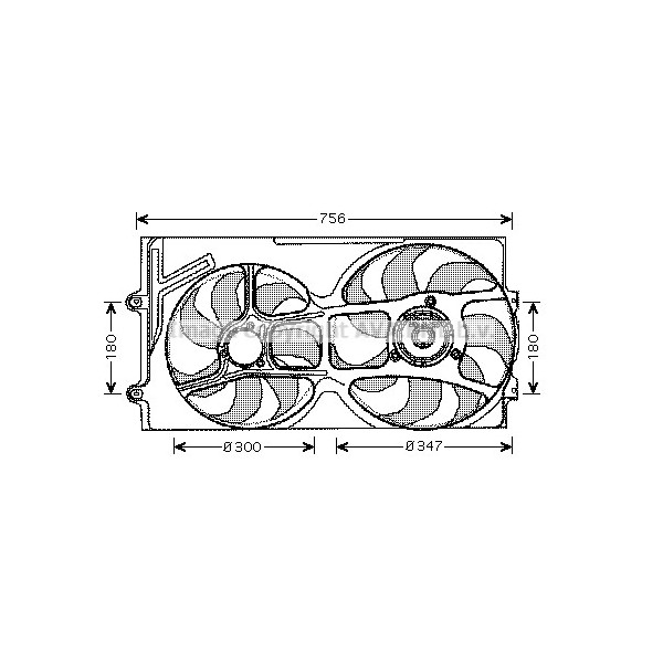 CLG FAN VW PASSAT 94-95 image