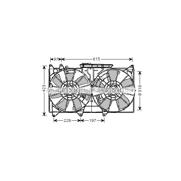 CLG FAN LEXUS IS200 99-06 image