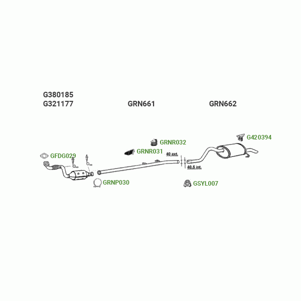 GT Exhausts Exhaust System image