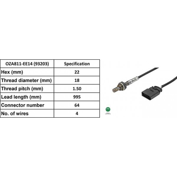 NTK Lambda Sensor (Front) image