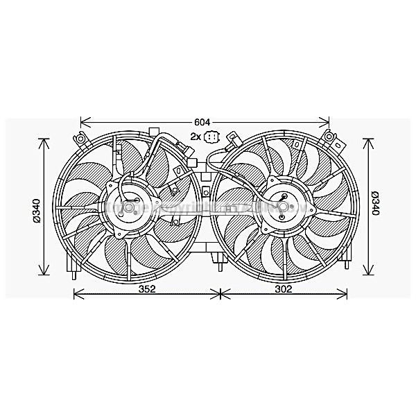 CLG FAN NISS MURANO 08-12 image