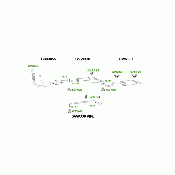 GT Exhausts Exhaust System image