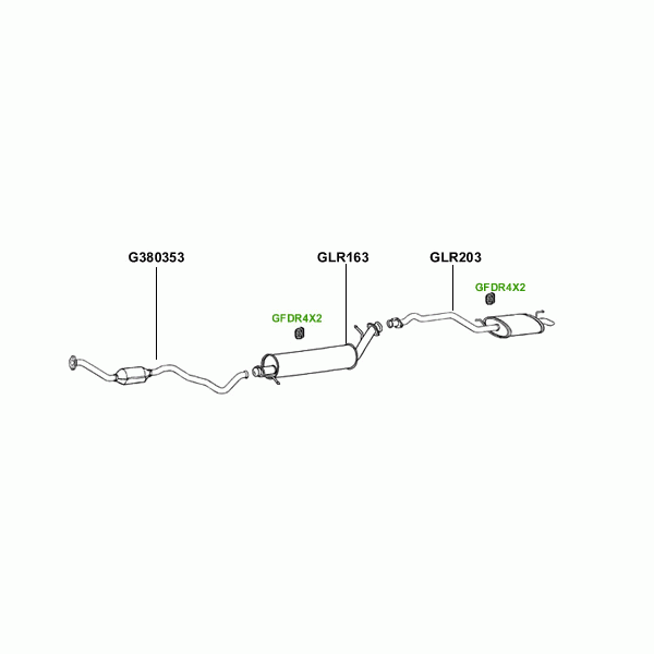 GT Exhausts Exhaust System image