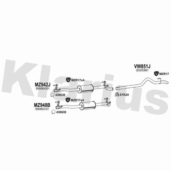 Klarius Exhaust System image