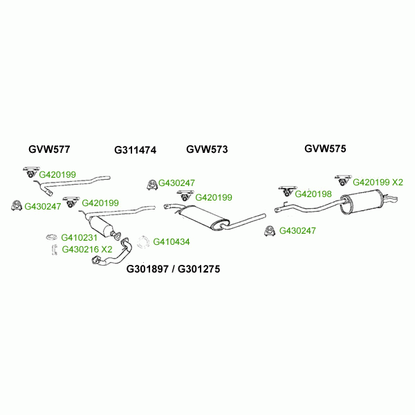 GT Exhausts Exhaust System image