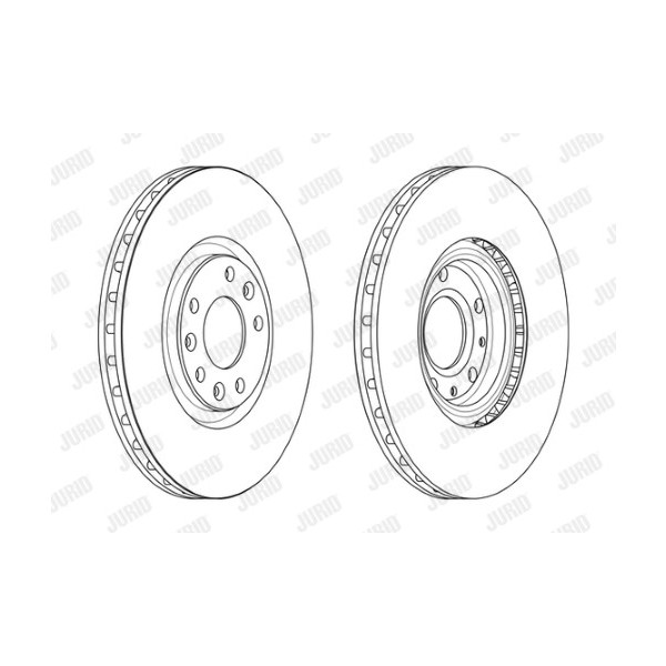 SINGLE BRK DISC FT PEUG RC10-15 image
