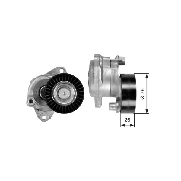Belt Tensioner - V-Ribbed Belt Mercedes 06-15 image