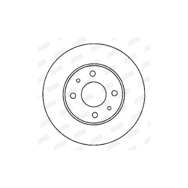 SGL BRK DISC FT NISS ALMERA 95-98 image