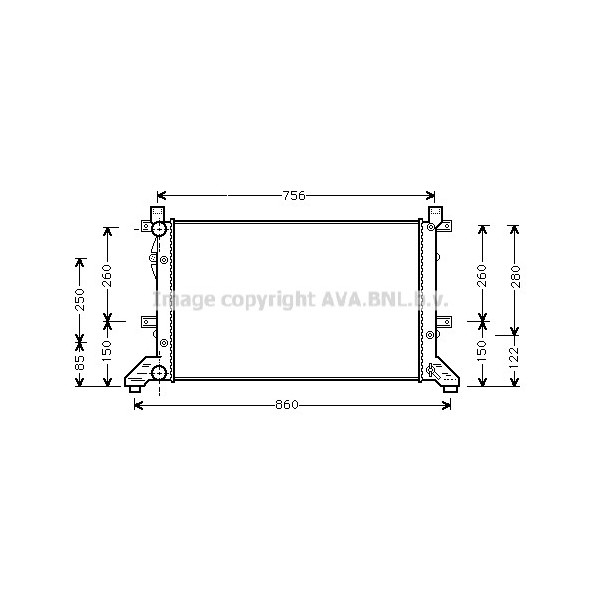 RADIATOR VW 96-06 image