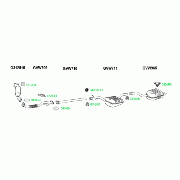 GT Exhausts Exhaust System image