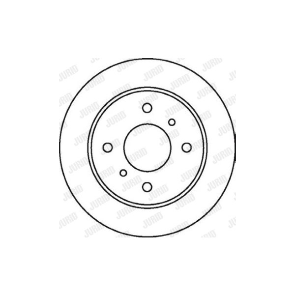 SINGLE BRK DISC R NISS ALMERA PRIMERA 90-06 image