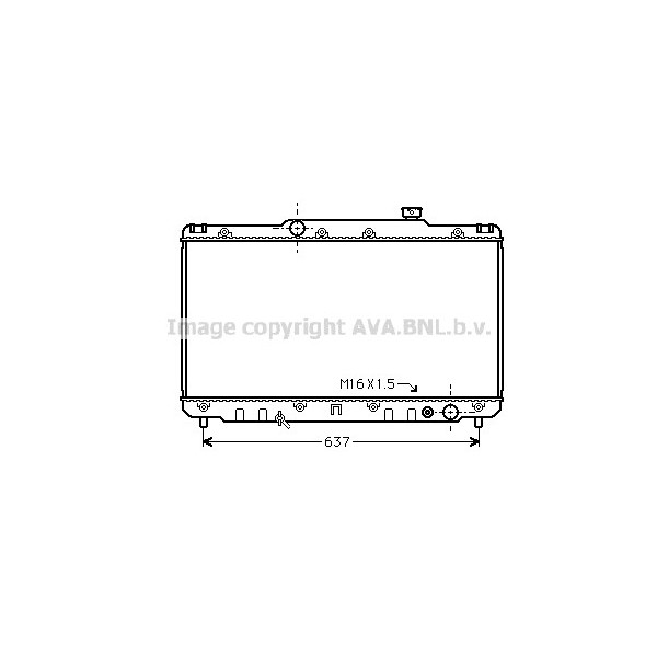 RAD TOYO CAMRY 91-95 image