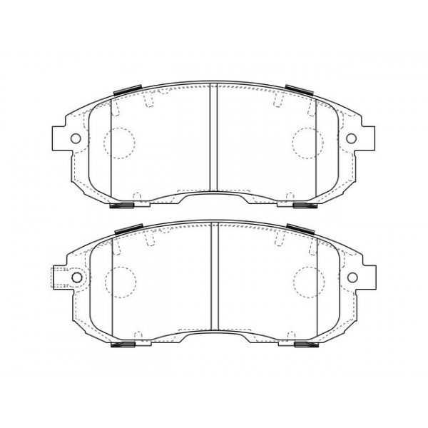 Jurid Brake Pad Set (Front) image