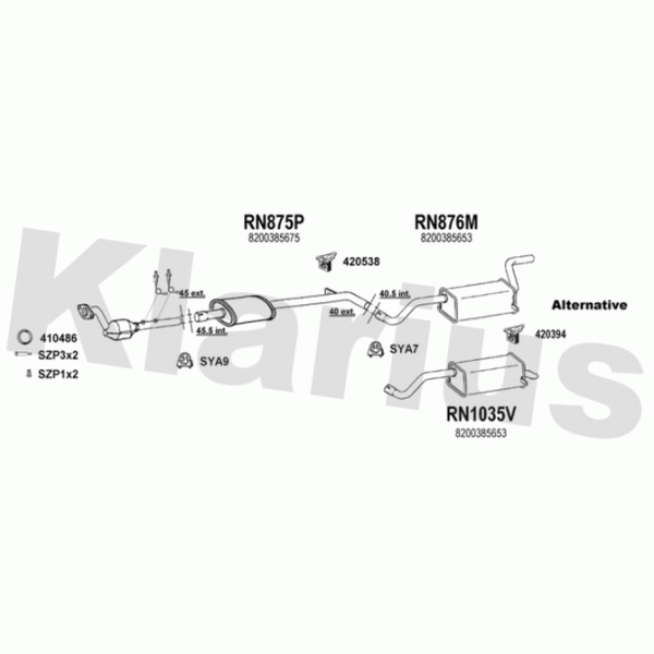Klarius Exhaust System image