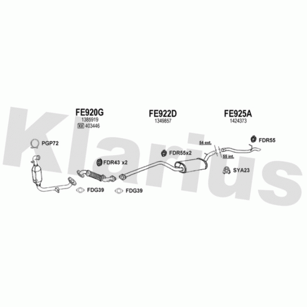 Klarius Exhaust System image