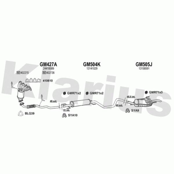 Klarius Exhaust System image