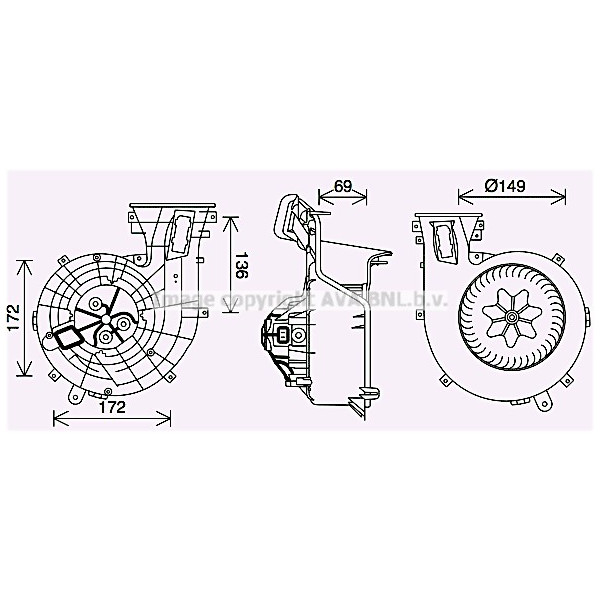 AVA Heater Blower image