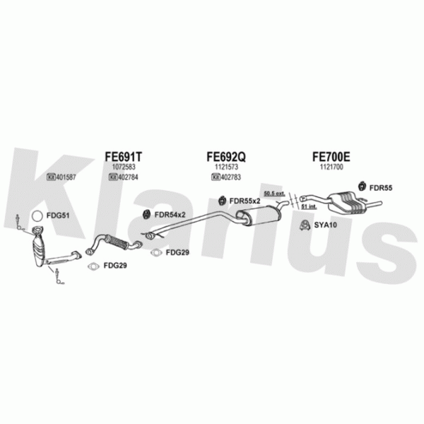 Klarius Exhaust System image