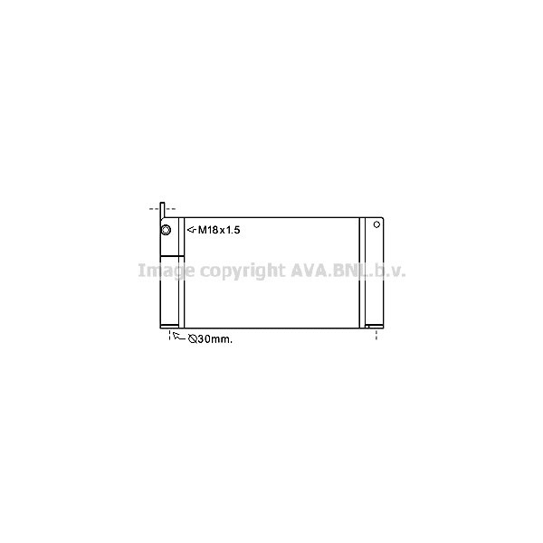 OIL COOLER FENDT 312 VARIO 06- image