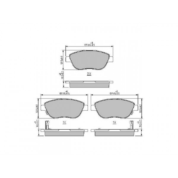 Brake Pad Set - Disc Brake image