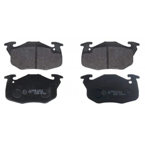 Brake Pad Set - Disc Brake Citroen Peugeot 86-01 image
