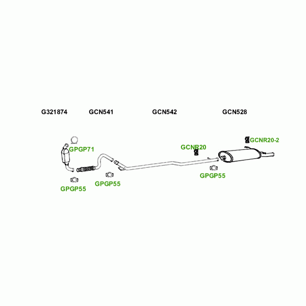 GT Exhausts Exhaust System image