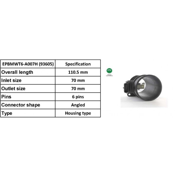 AIR SENSOR VAUXHALL-RENA ETC 04-15 image