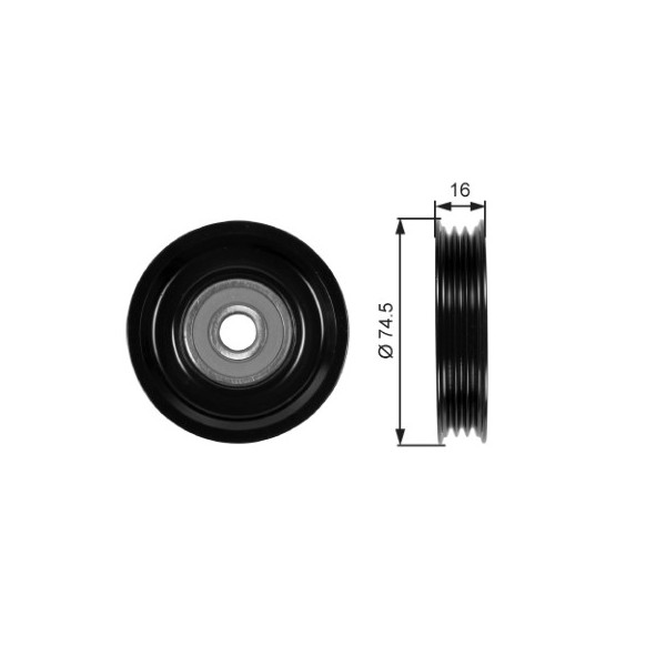 Deflection/Guide Pulley - V-Ribbed Belt Nissan 03-12 image