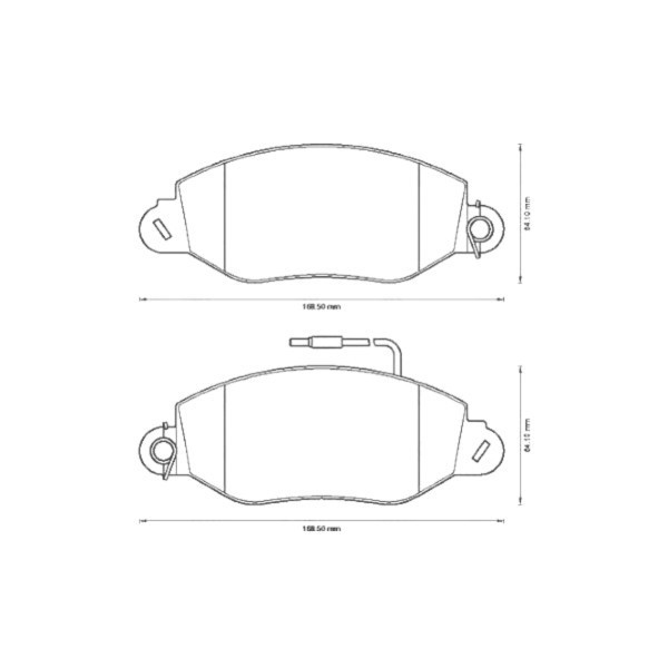 Brake Pad Set - Disc Brake Nissan 98-06 image