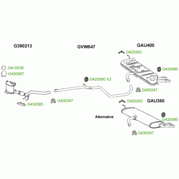 GT Exhausts Exhaust System image